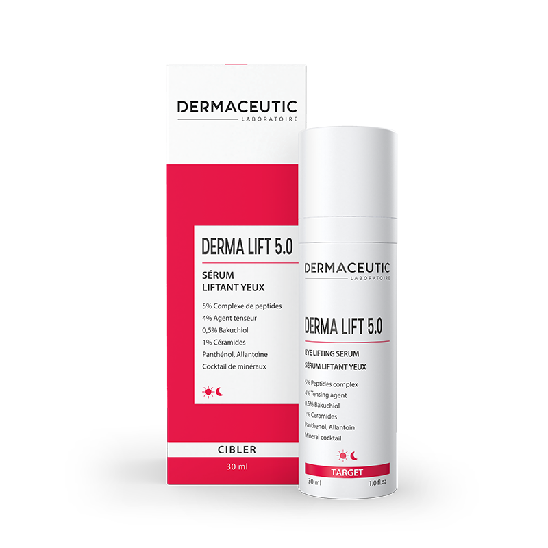 Derma Lift 5.0 packshot flacon + etuis